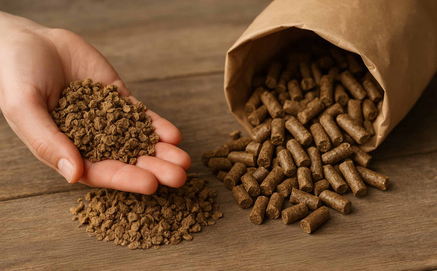 Pferdebox mit eingestreuter Strohpellet-Matratze